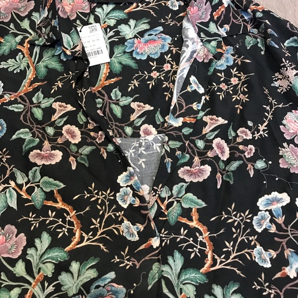 Zara NWT floral blouse - Picture 2 of 8